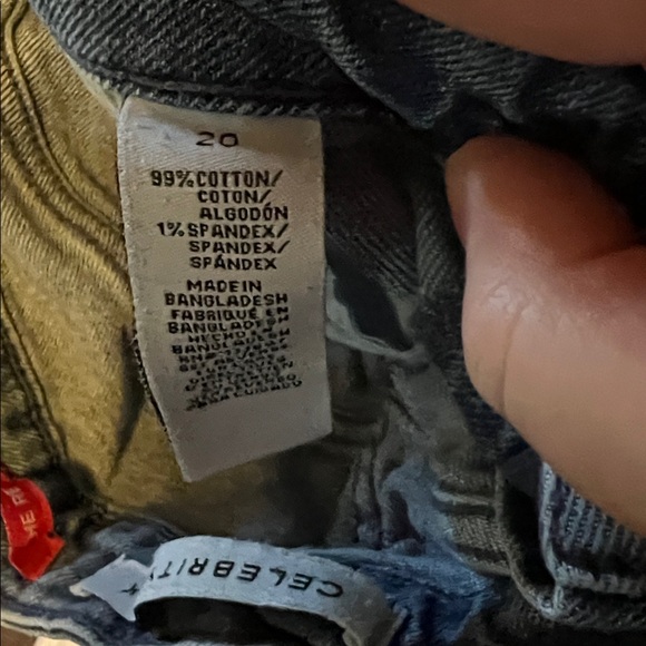 Celebrity Pink Extra Distressed Blue Jeans The Retro - Picture 7 of 7